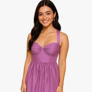 Laundry By Design Violet Cocktail Party Dress